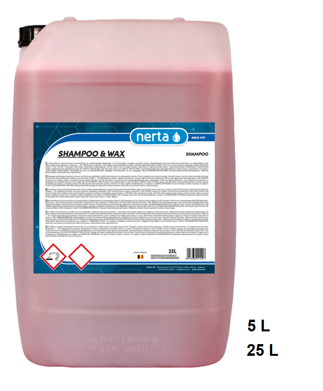 Nerta Shampoo&Wax X 20L