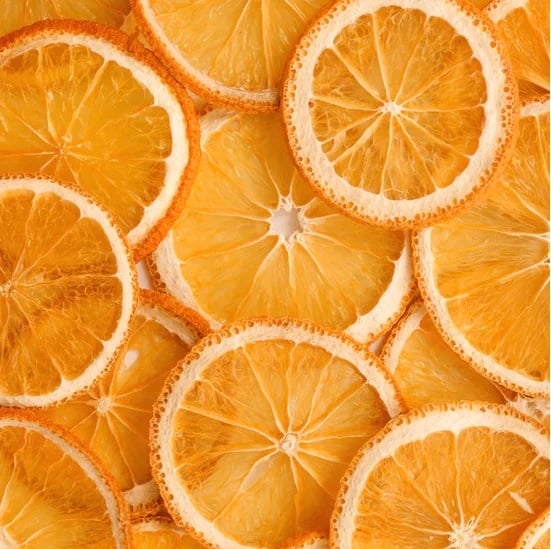 Gedroogde sinaasappelschijfjes 200g