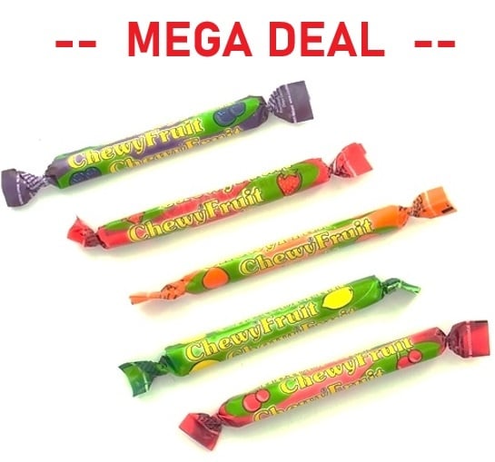 New Chewy fruit sticks Plus 1200pcs  - XL