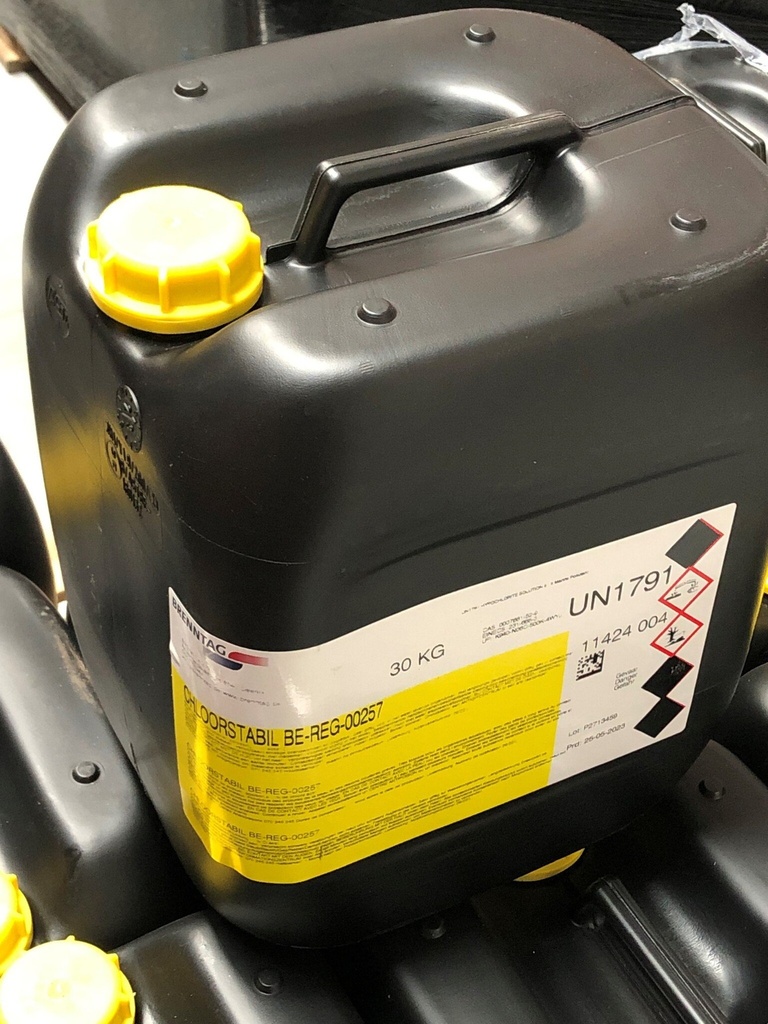 Chloorstabil 30KG/25L Brenntag (geen leeggoedkost)
