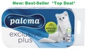 WC papier 3-laags PALOMA - 48 rollen
