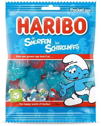 Haribo smurfen 75g x 28st.