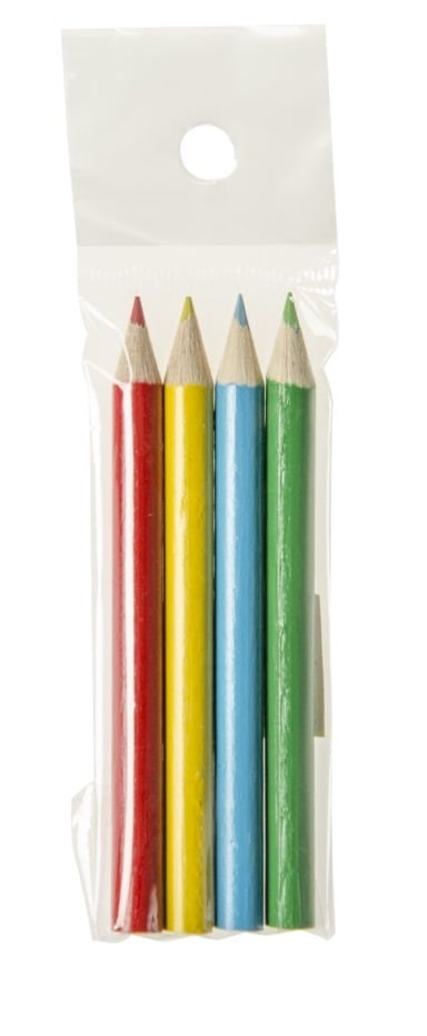 Zakje Kleurpotloodjes 720st.  (doos)