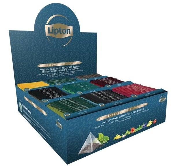 Lipton Exclusive Selection Variety Pack - 9 saveurs 108pcs