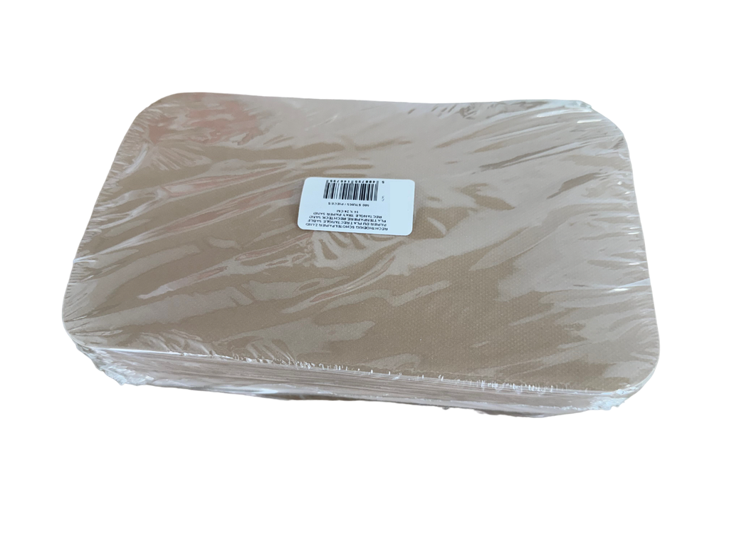 Papier du plat rectangle SABLE 500pcs (14x24cm)
