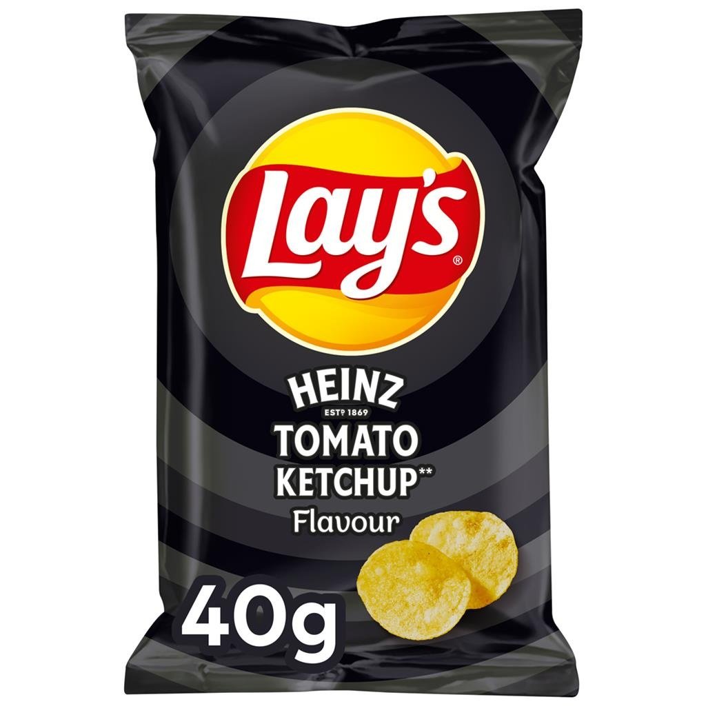 Lay's Heinz Tomato Ketchup 40g x 20pcs chips