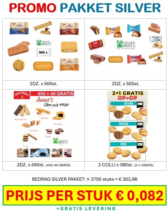 Promo Pack Silver ± 3620pcs - MEGA DEAL