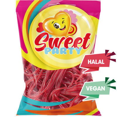 Sweetparty Cables Fraise 16pcs. - sachet