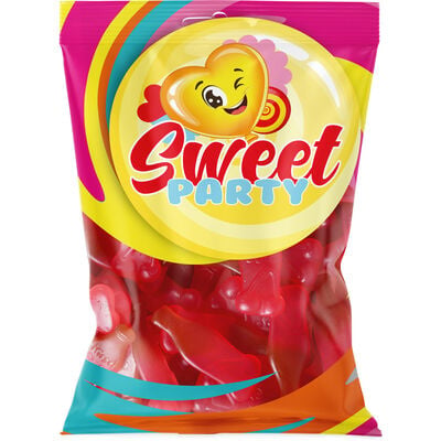 Sweetparty Colaflesjes Cherry 16st. - snoepzakjes