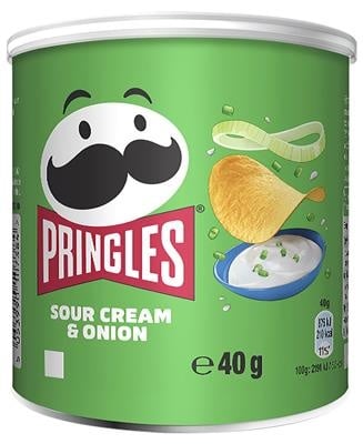 Pringles Sour Cream & Onion 12x40g