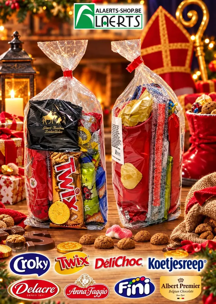 Sachet de bonbons Saint Nicolas B (rempli avec 16 produits)