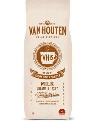 Van Houten VH15 poudre de cacao milk instant 1kg