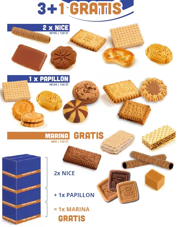 Colli Nice: 3+1ct GRATUIT 480pcs.