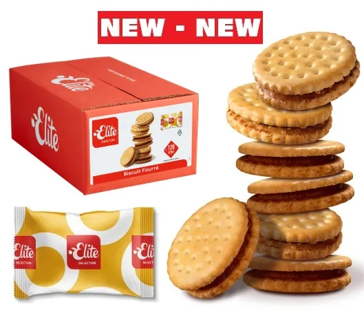 Elite Biscuits Fourré 120st.