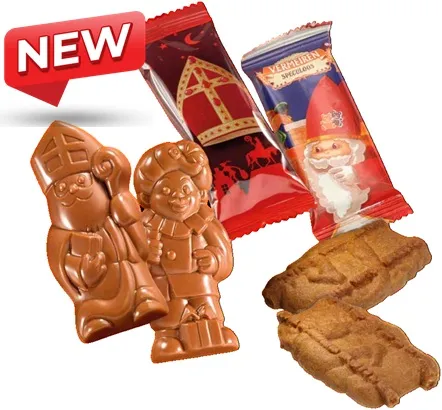 Sinterklaas Koffiekoekjes 150st. - Nicolas Mix