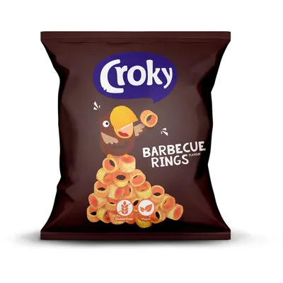 Croky Barbecue Rings 35g x 25pcs