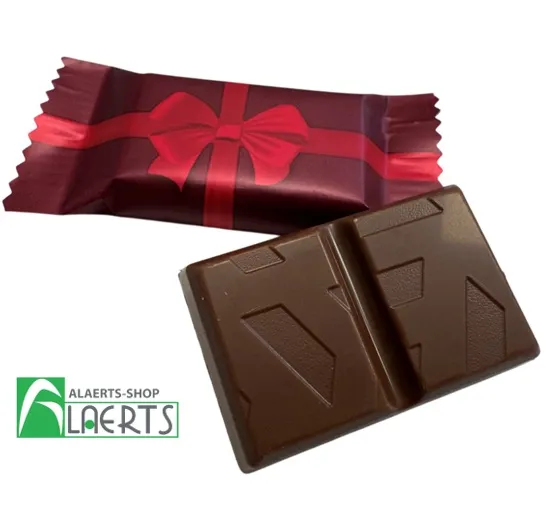 Feestelijke Melk Chocolade Tabletjes 8kg ±888st. x 9g (strikje)
